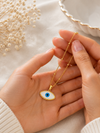 Evil Eye White Pendant