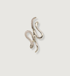 Silver Snake-Inspired Statement Ring