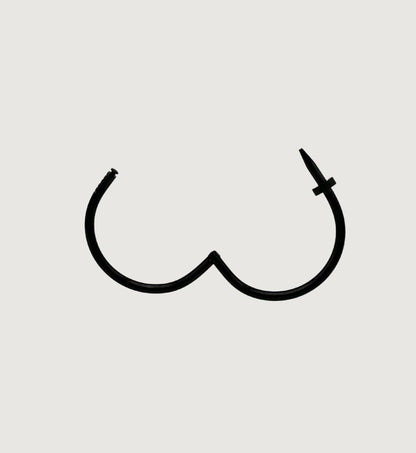 Cartier Inspired Nail Bangle Bracelet