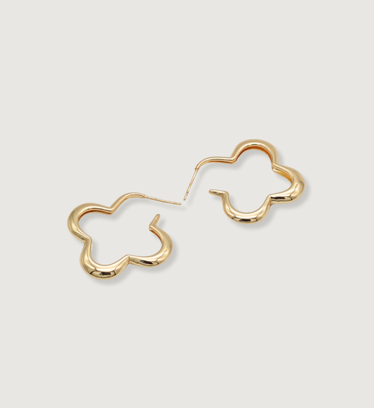 Floral-Inspired Hoops