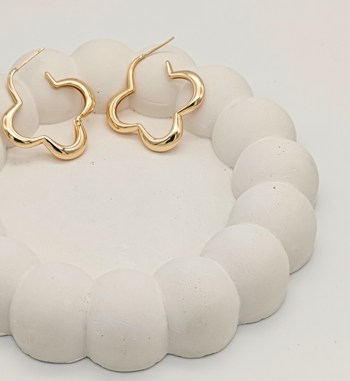 Floral-Inspired Hoops