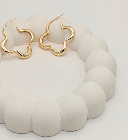 Floral-Inspired Hoops