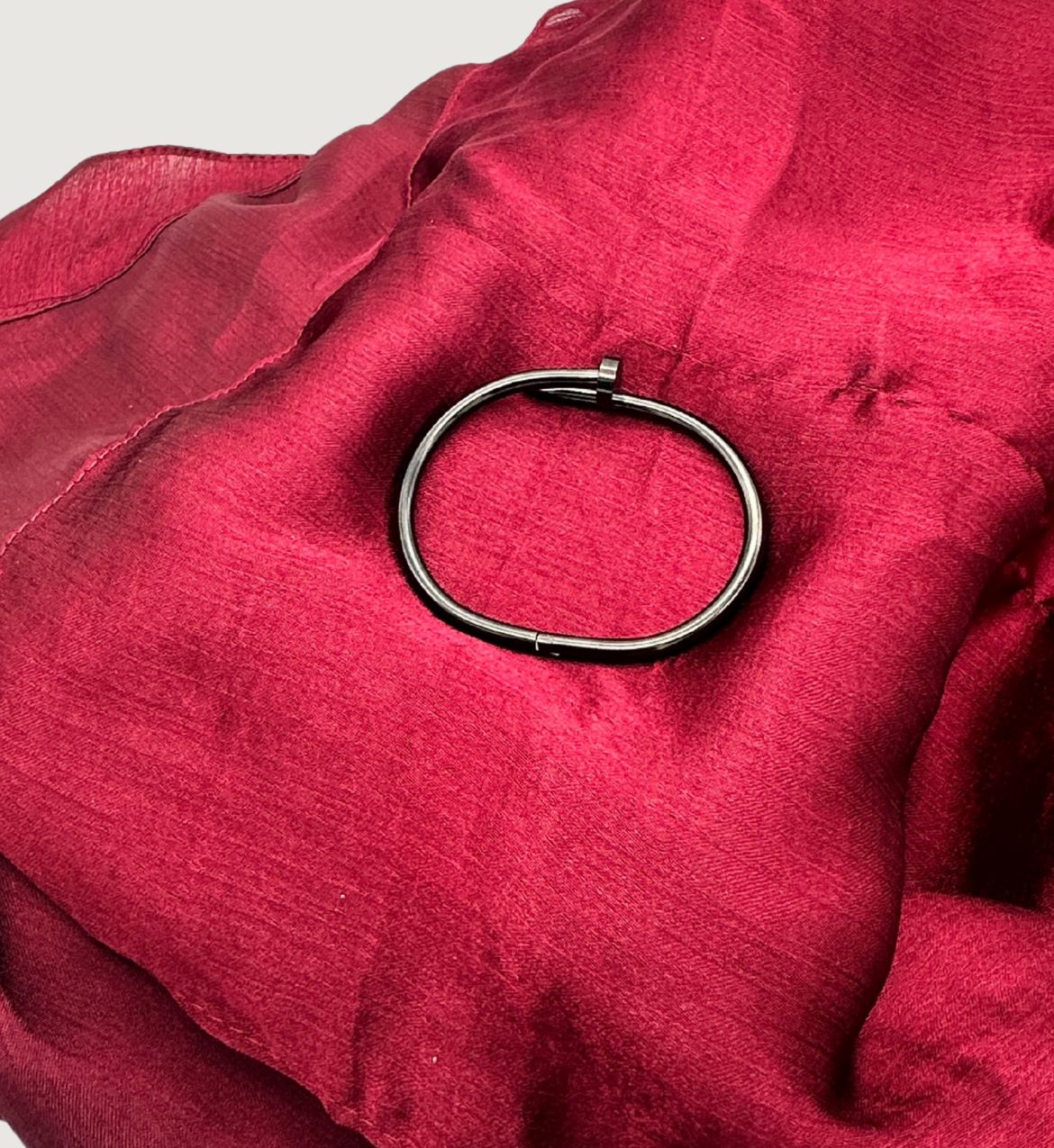 Cartier Inspired Nail Bangle Bracelet