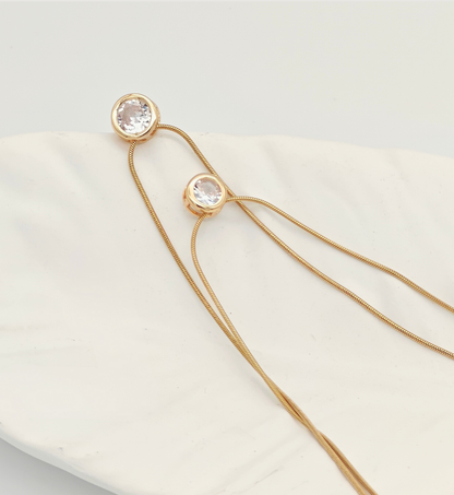 Multi-Stone Pendant Necklace: