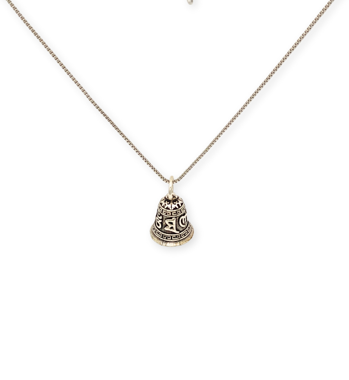Tribal Bell Pendant Necklace