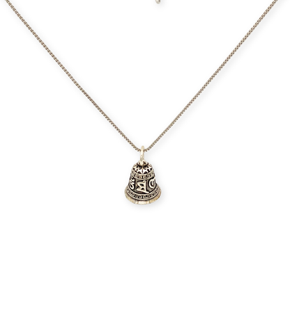 Tribal Bell Pendant Necklace