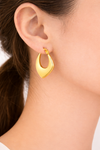 Elegant Heart-Shaped Hoops