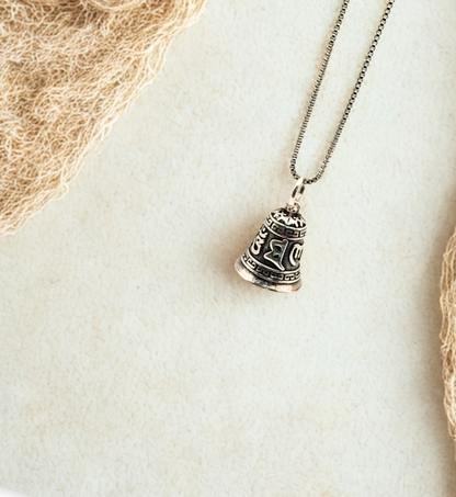 Tribal Bell Pendant Necklace