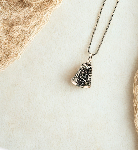 Tribal Bell Pendant Necklace