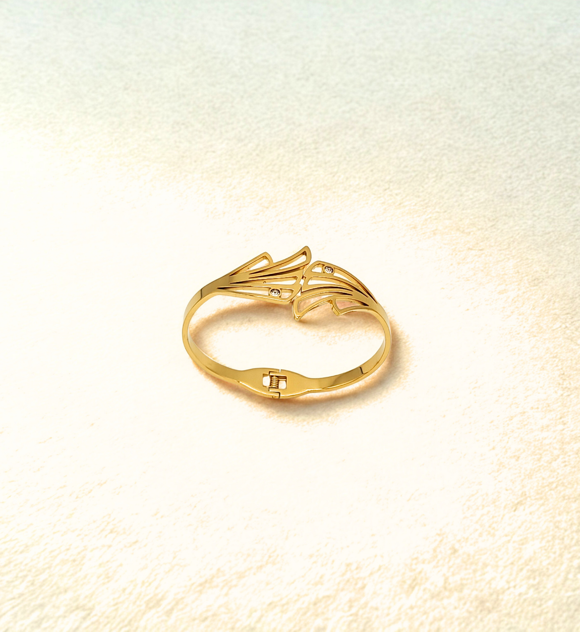 Winged Elegance Bangle