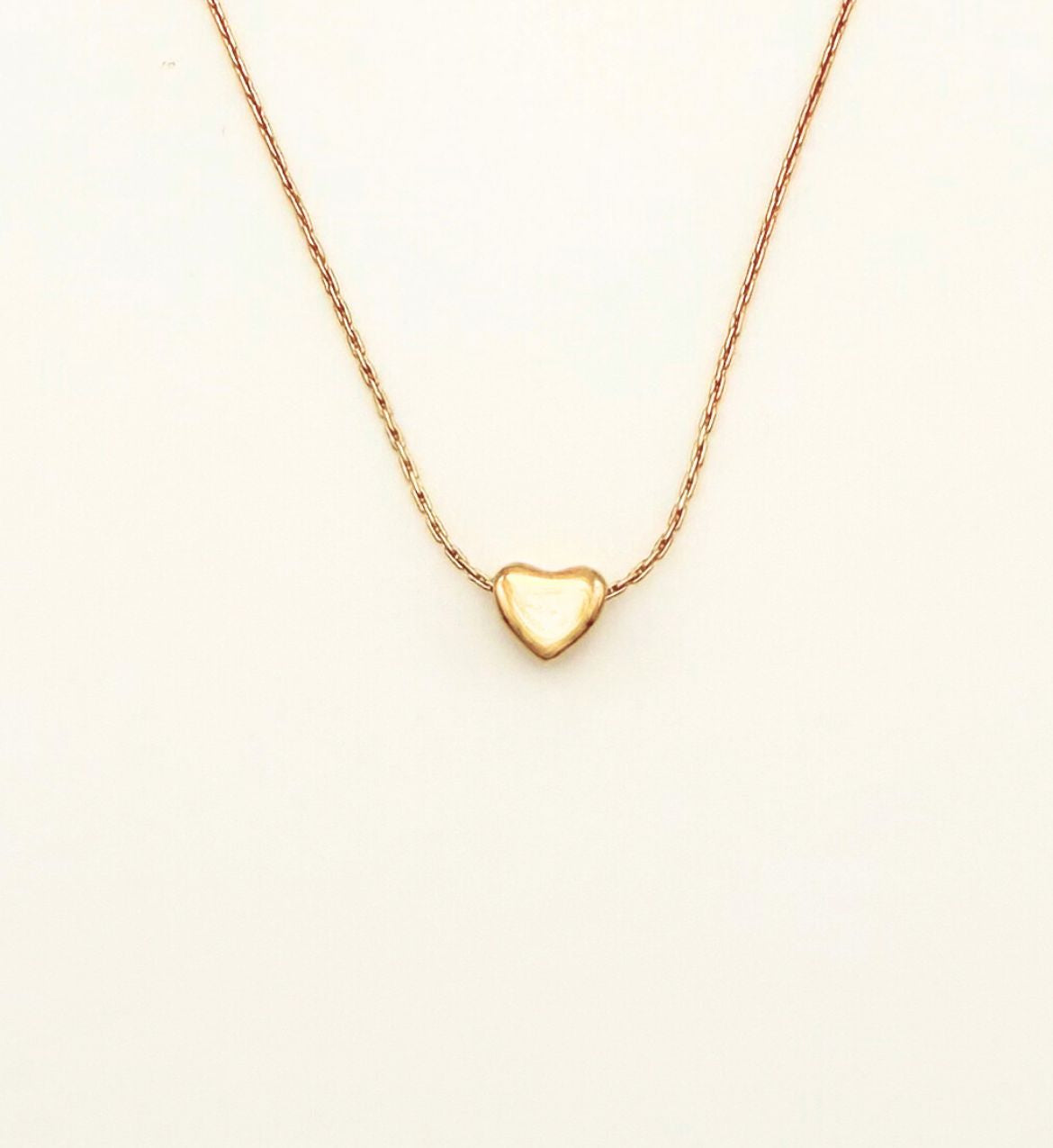 Mini Heart Gold Pendant