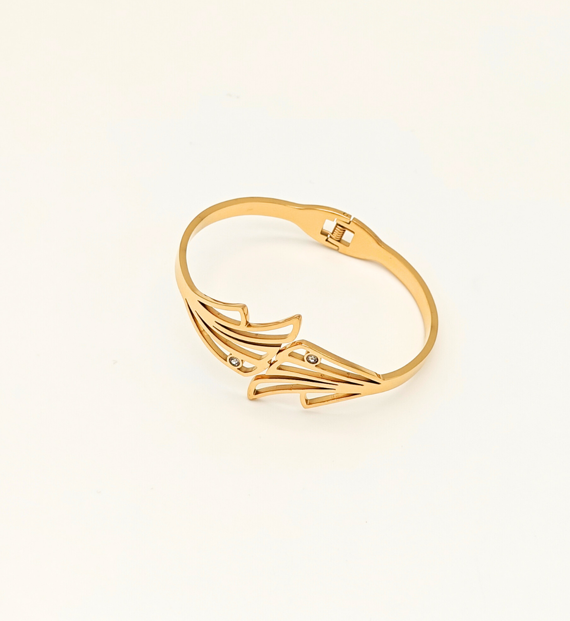 Winged Elegance Bangle