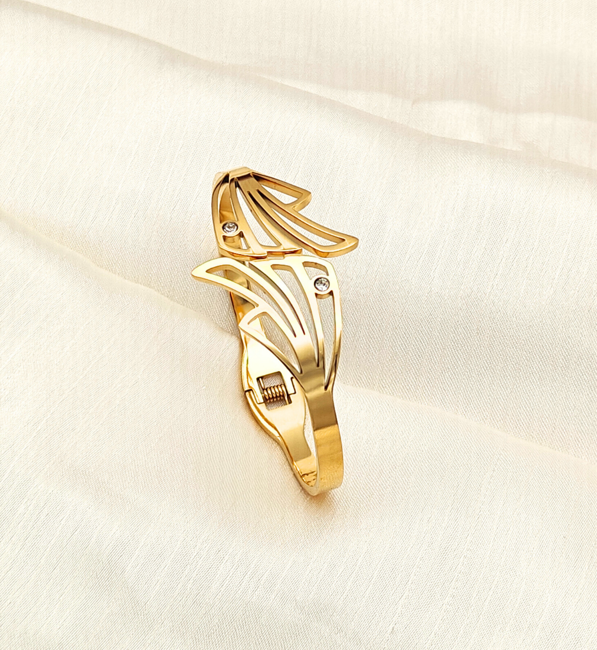 Winged Elegance Bangle