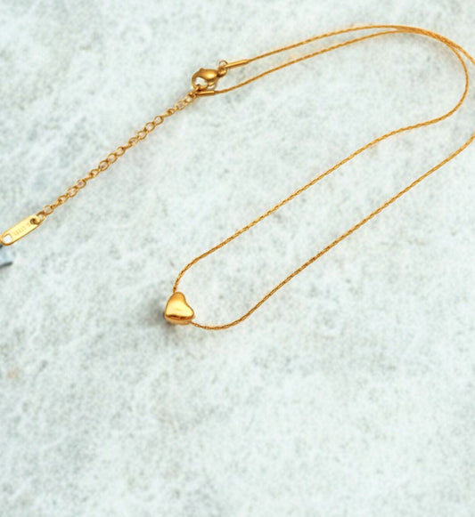 Mini Heart Gold Pendant
