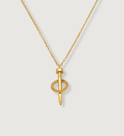 Compass Nail Pendant