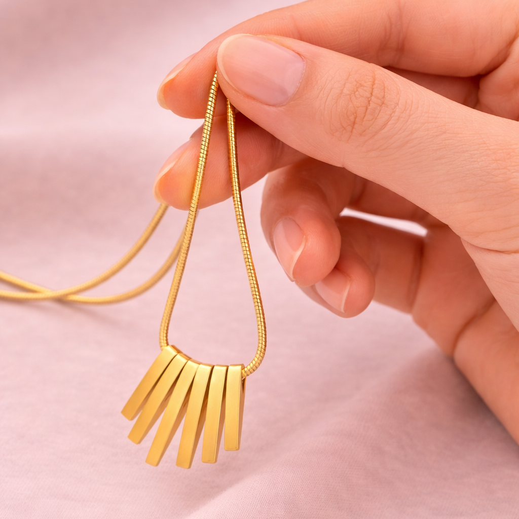 Modern Geometric Pendant