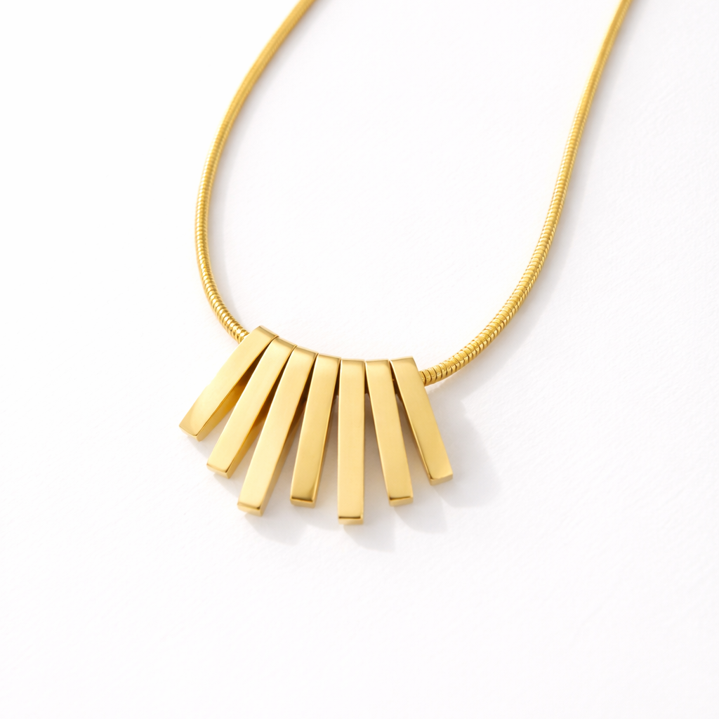 Modern Geometric Pendant