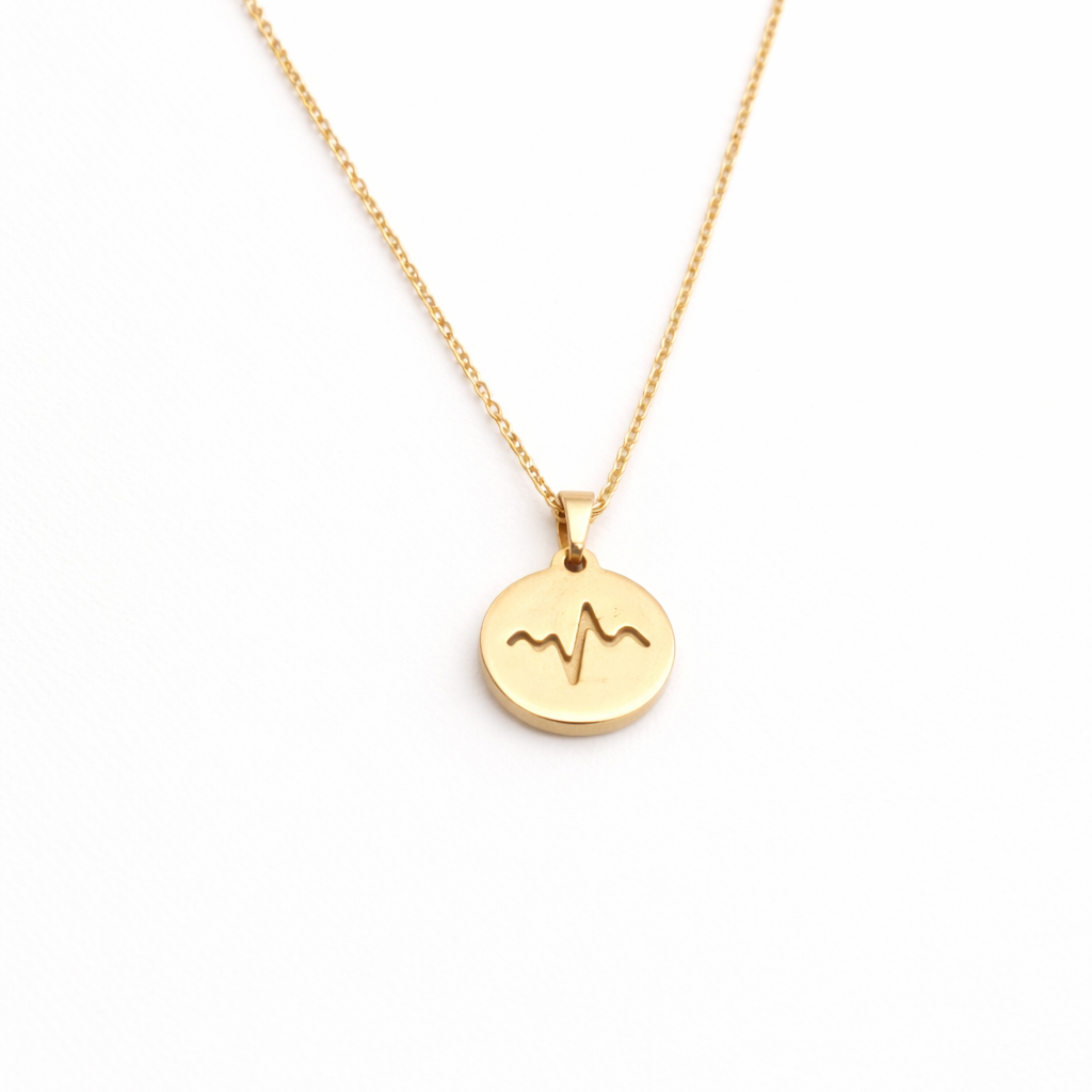 Heartbeat Wave Pendant