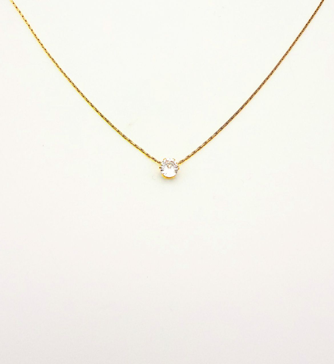 Classic Solitaire Pendant