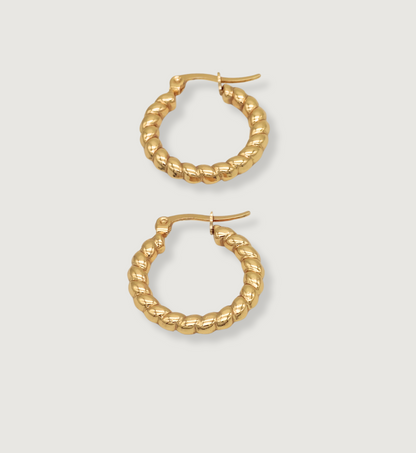 Braided Hoop Earrings