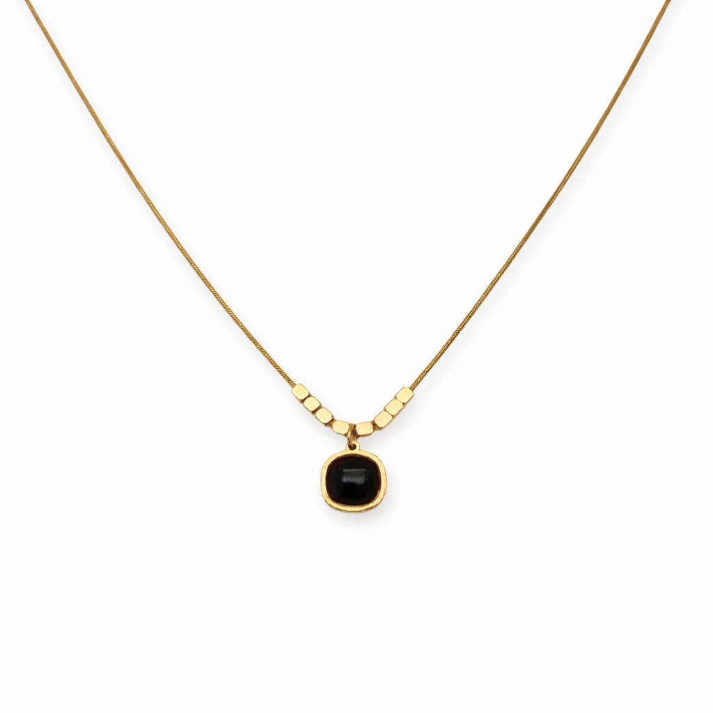 Black Stone Pendant