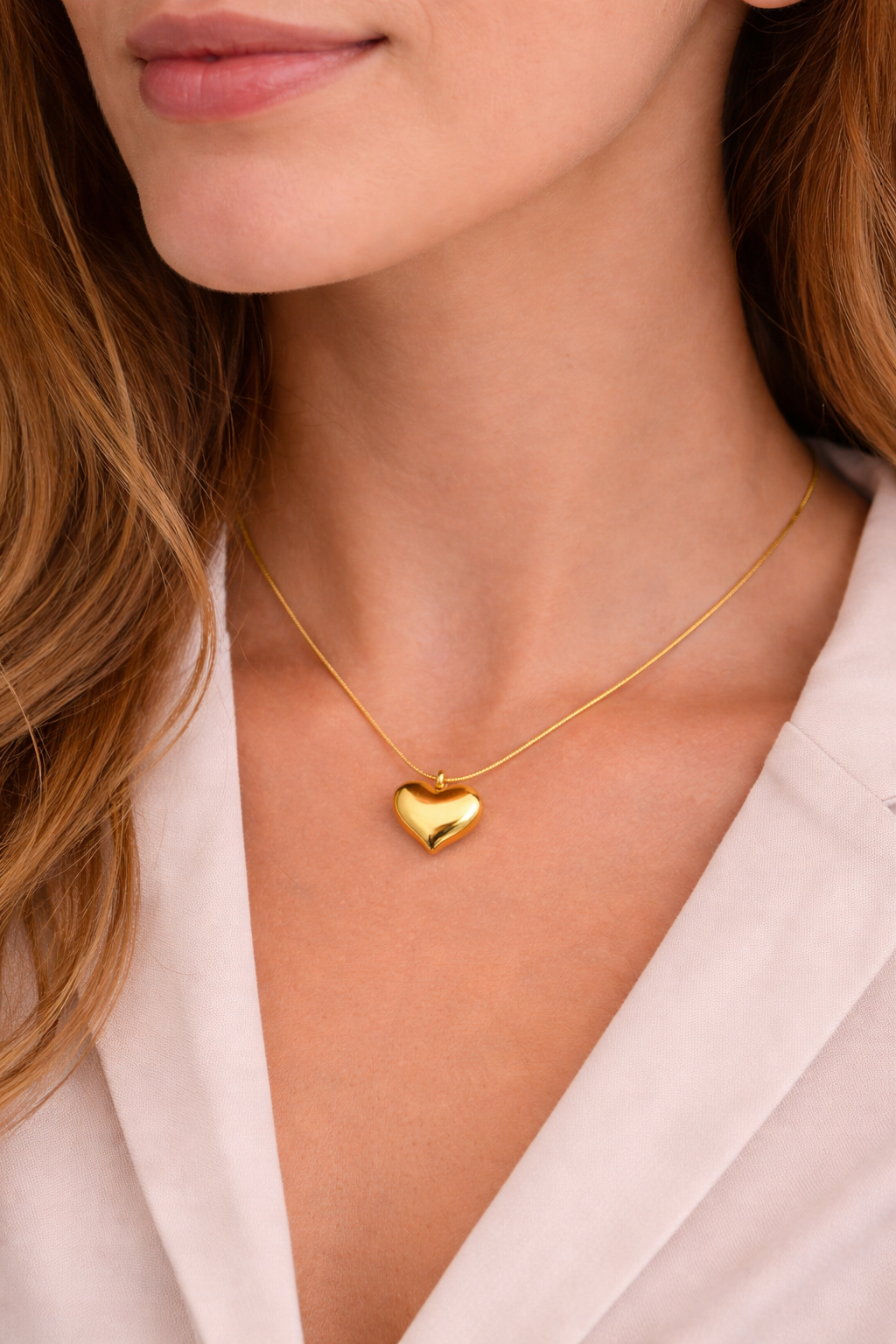Golden Heart Pendant