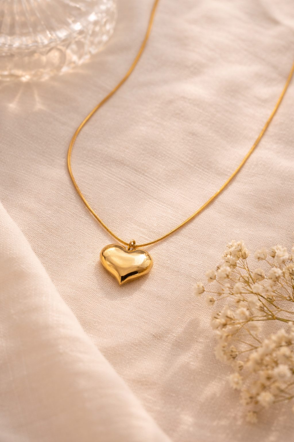 Golden Heart Pendant