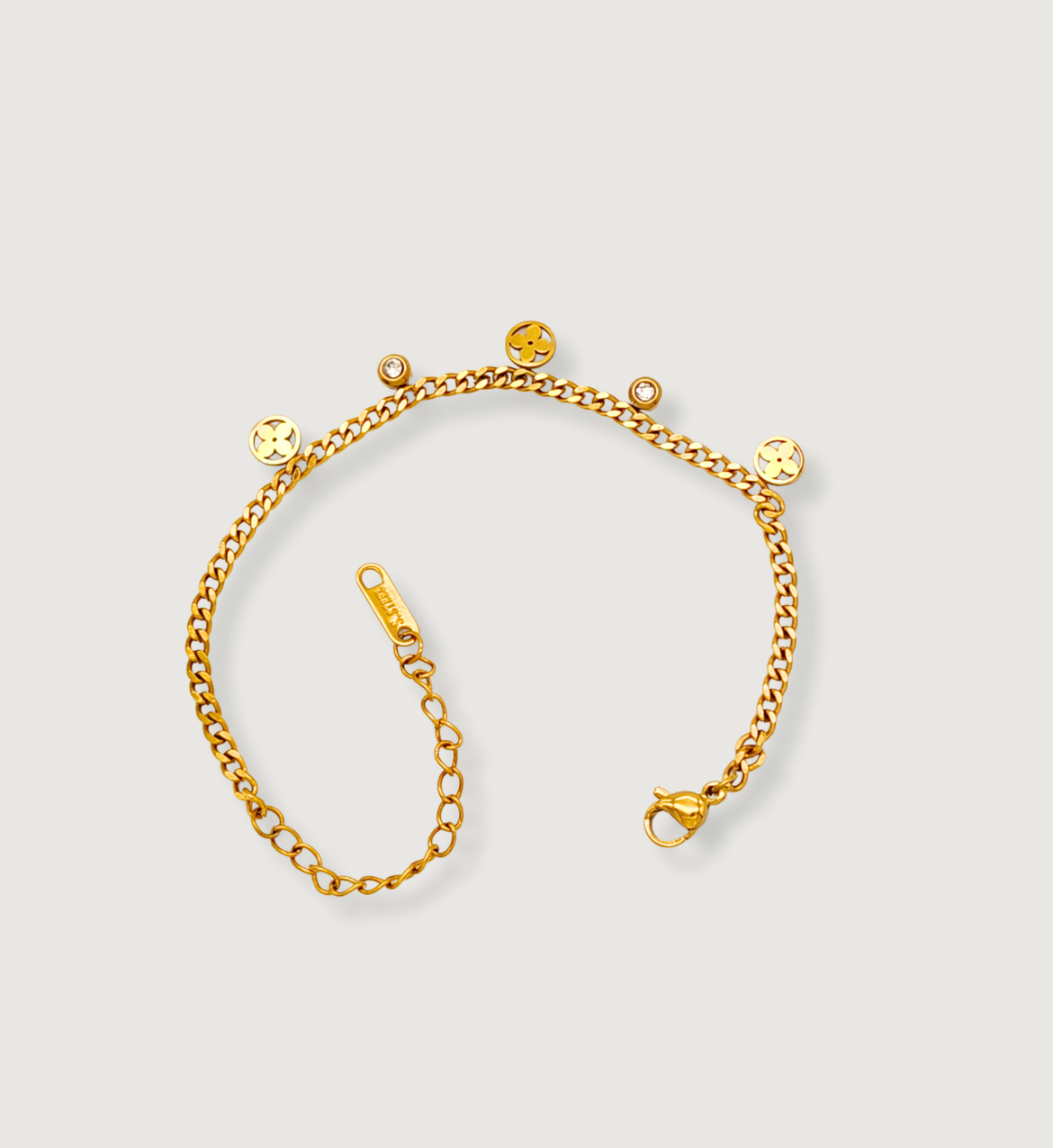 Chic Button Chain Bracelet