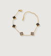 Elegant Black and Gold Bracelet
