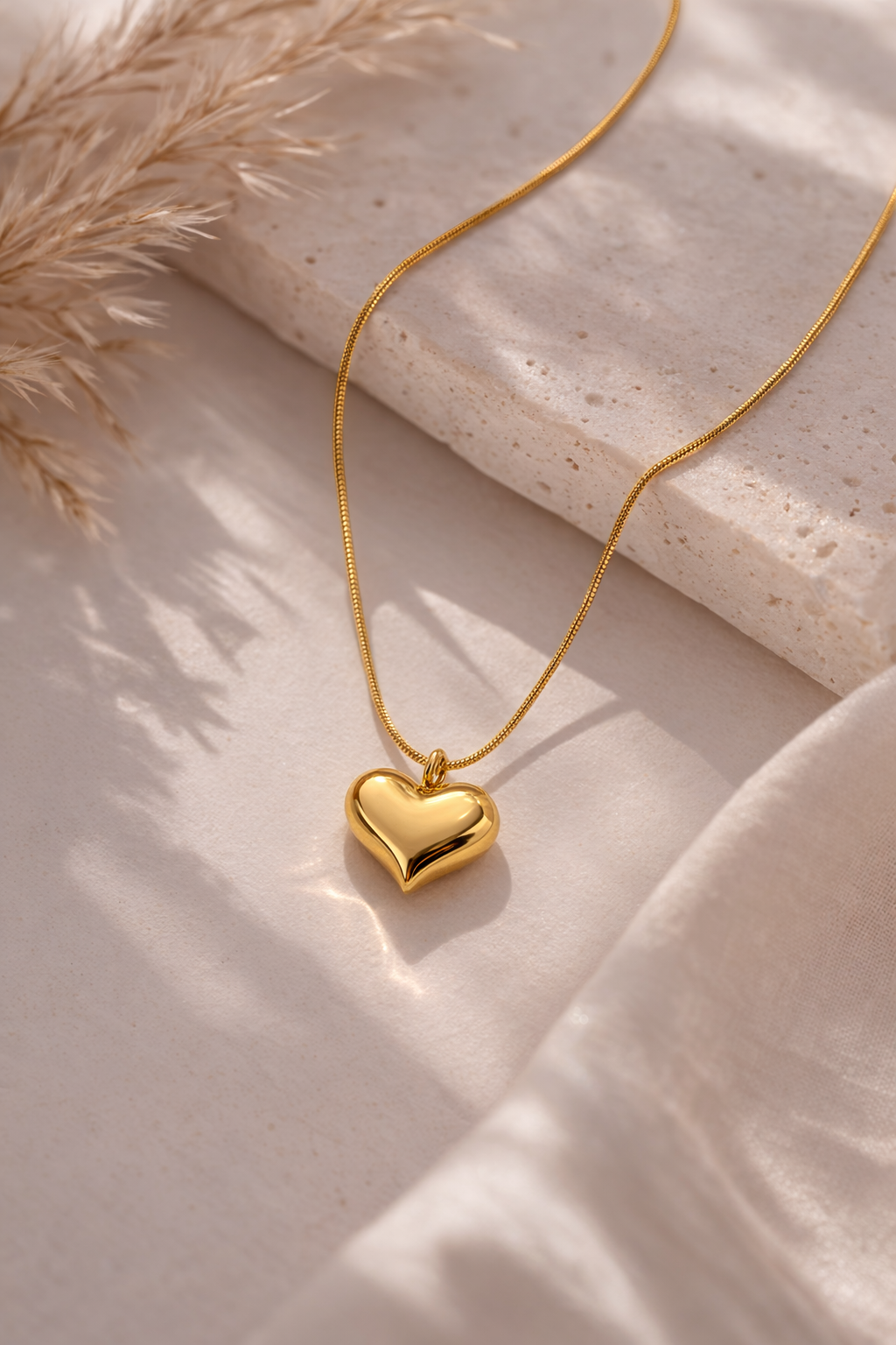 Golden Heart Pendant