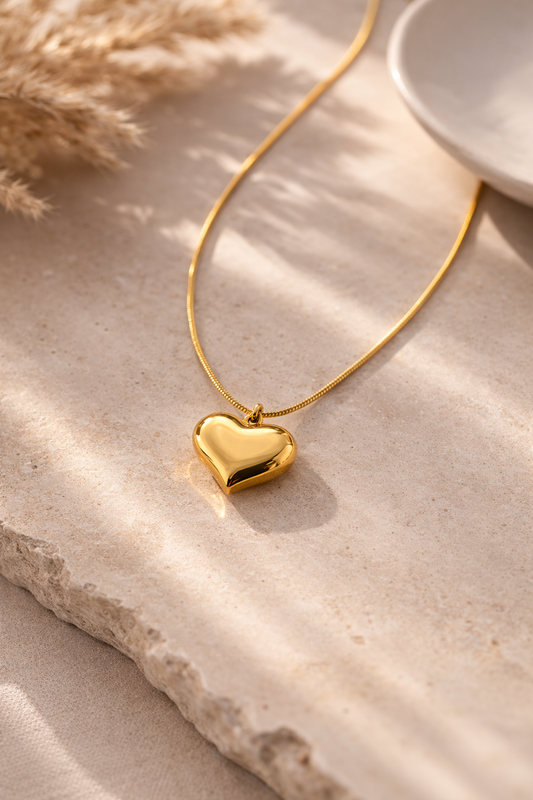Golden Heart Pendant