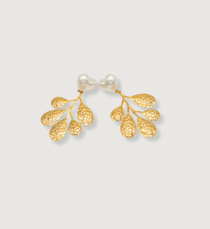 Floral Drop Earrings