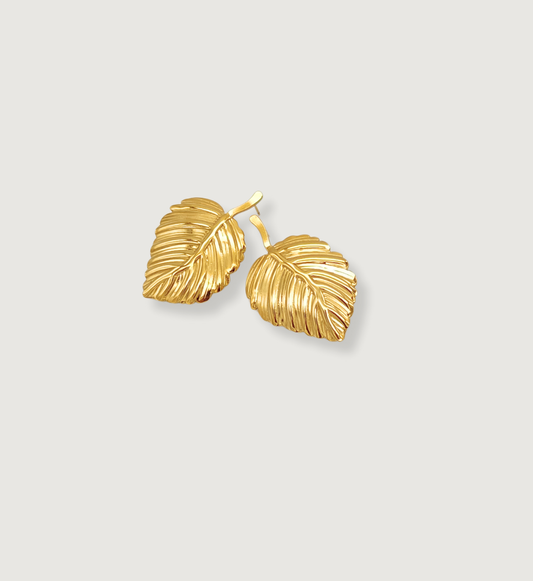 Leaf Stud Earrings