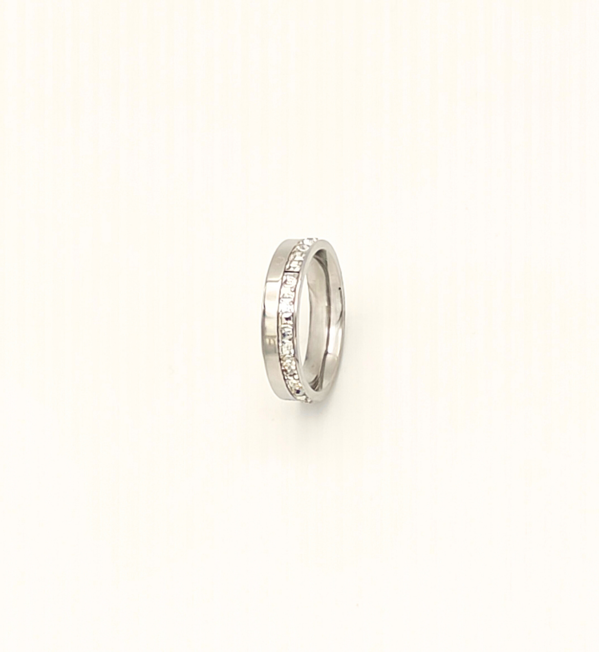 Classic Silver Eternity Band