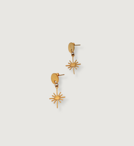 Starburst Dangle Earrings