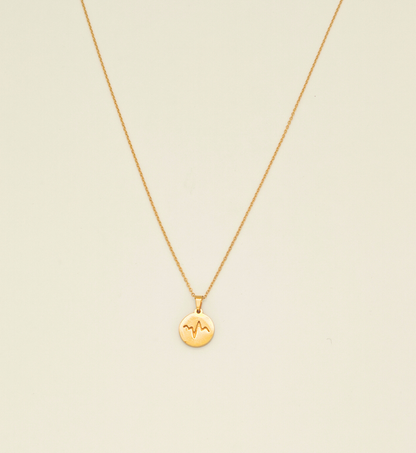 Heartbeat Wave Pendant