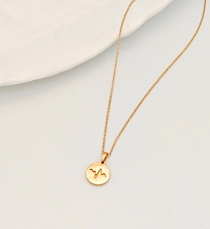 Heartbeat Wave Pendant