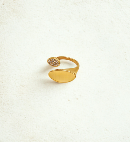 Modern Open Gold Ring