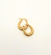 Textured Gold Hoops