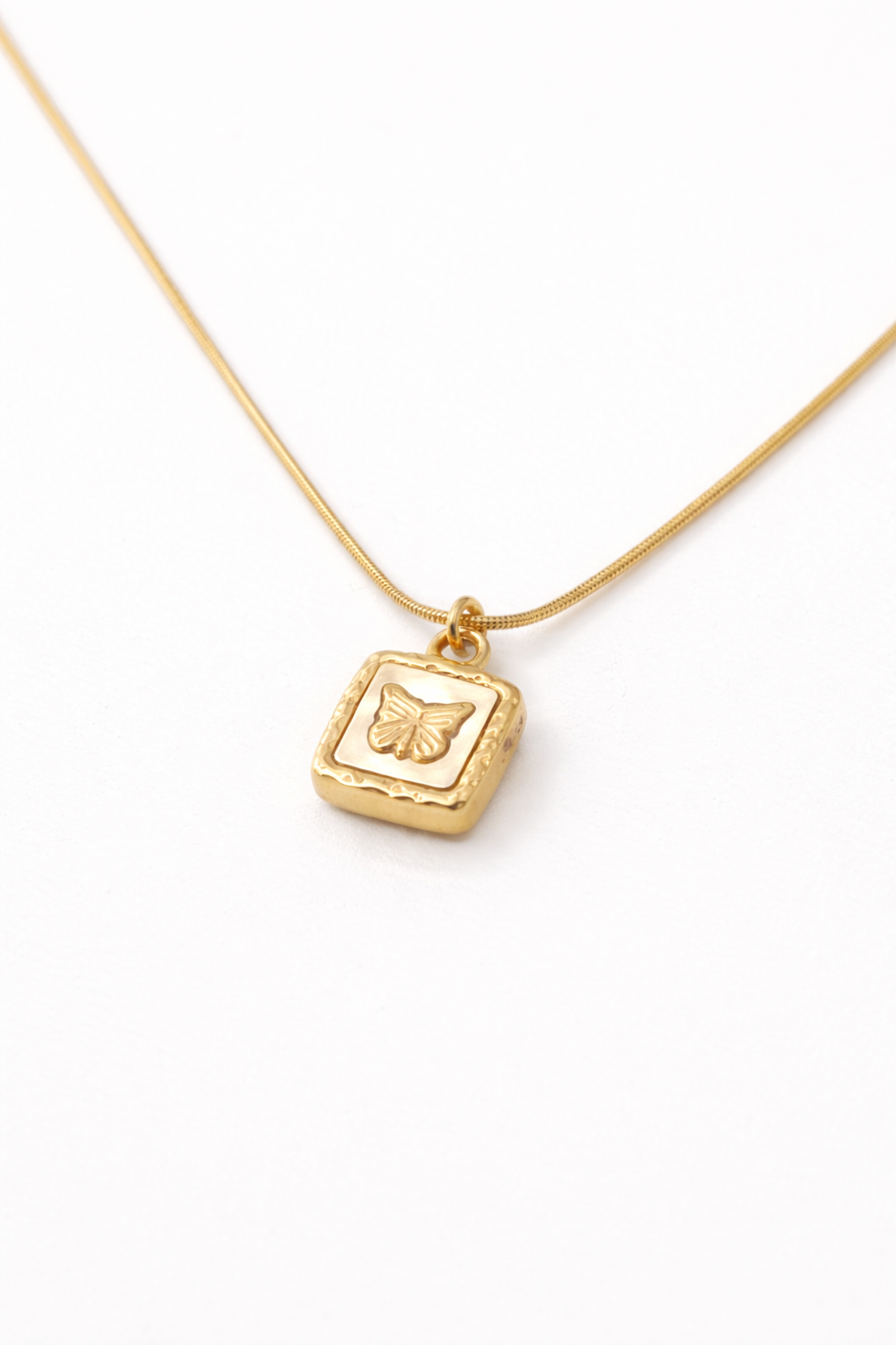 Butterfly Emblem Pendant