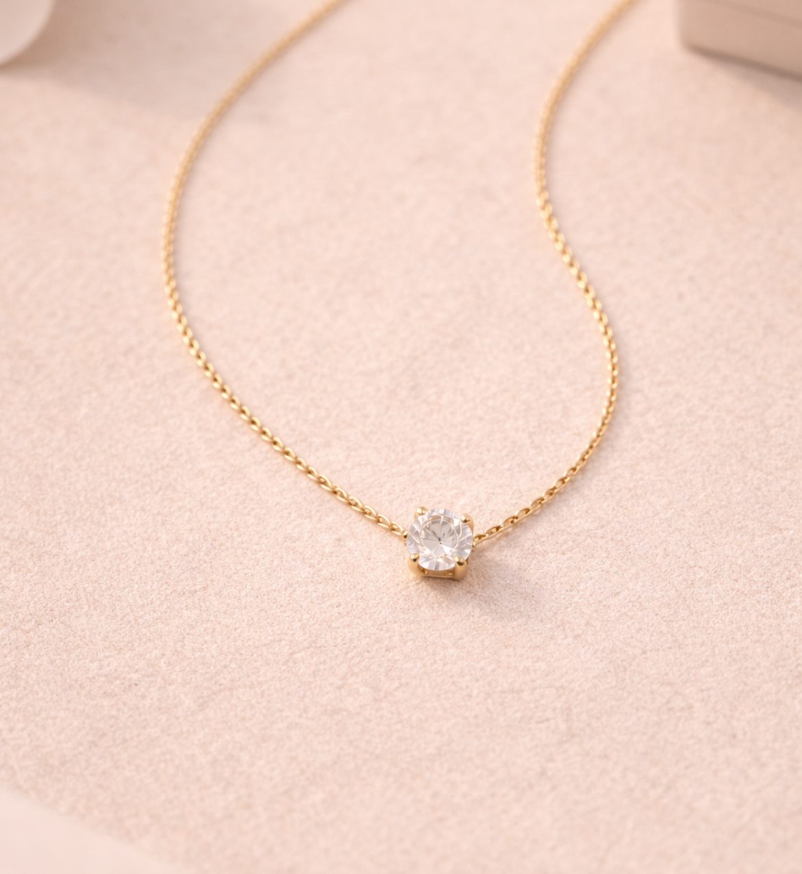 Classic Solitaire Pendant