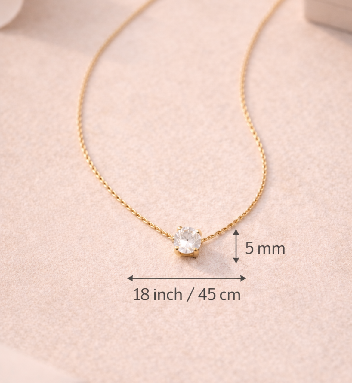 Classic Solitaire Pendant