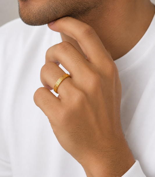 Classic Greek Men’s Ring