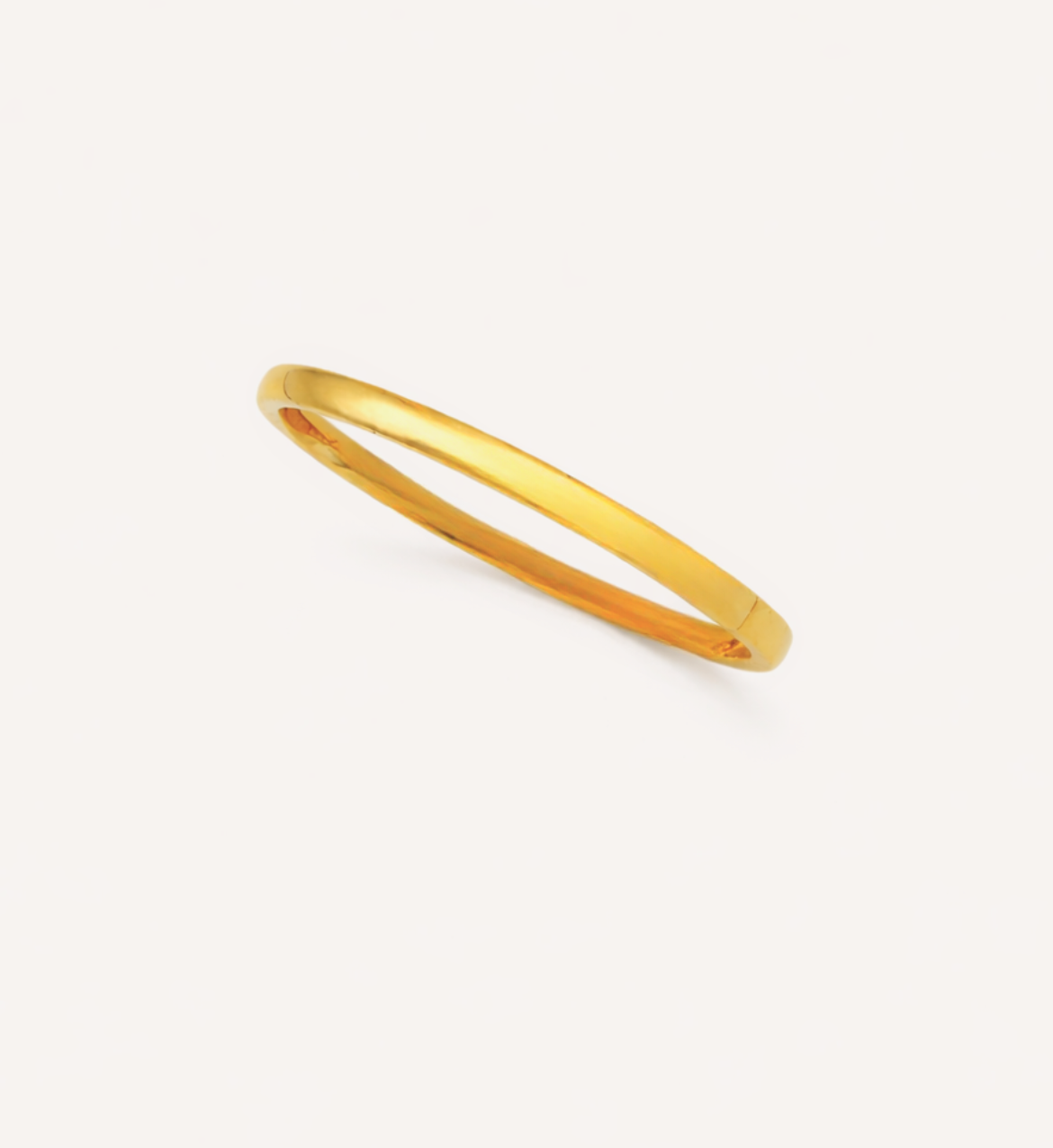 Minimal Luxe Gold Bangle