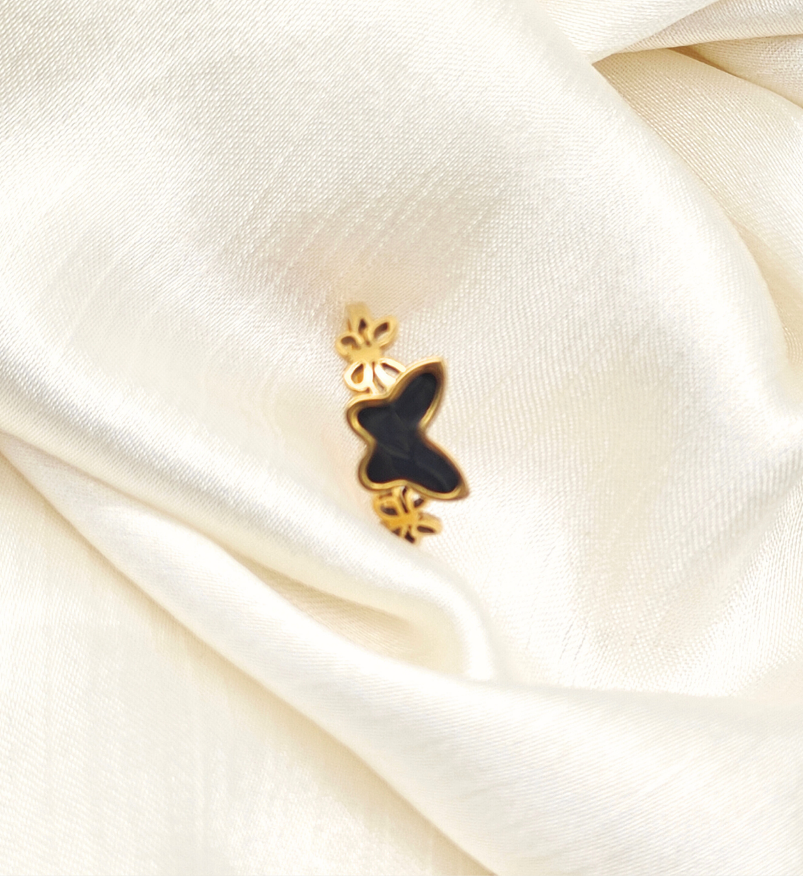 Gold Butterfly Ring