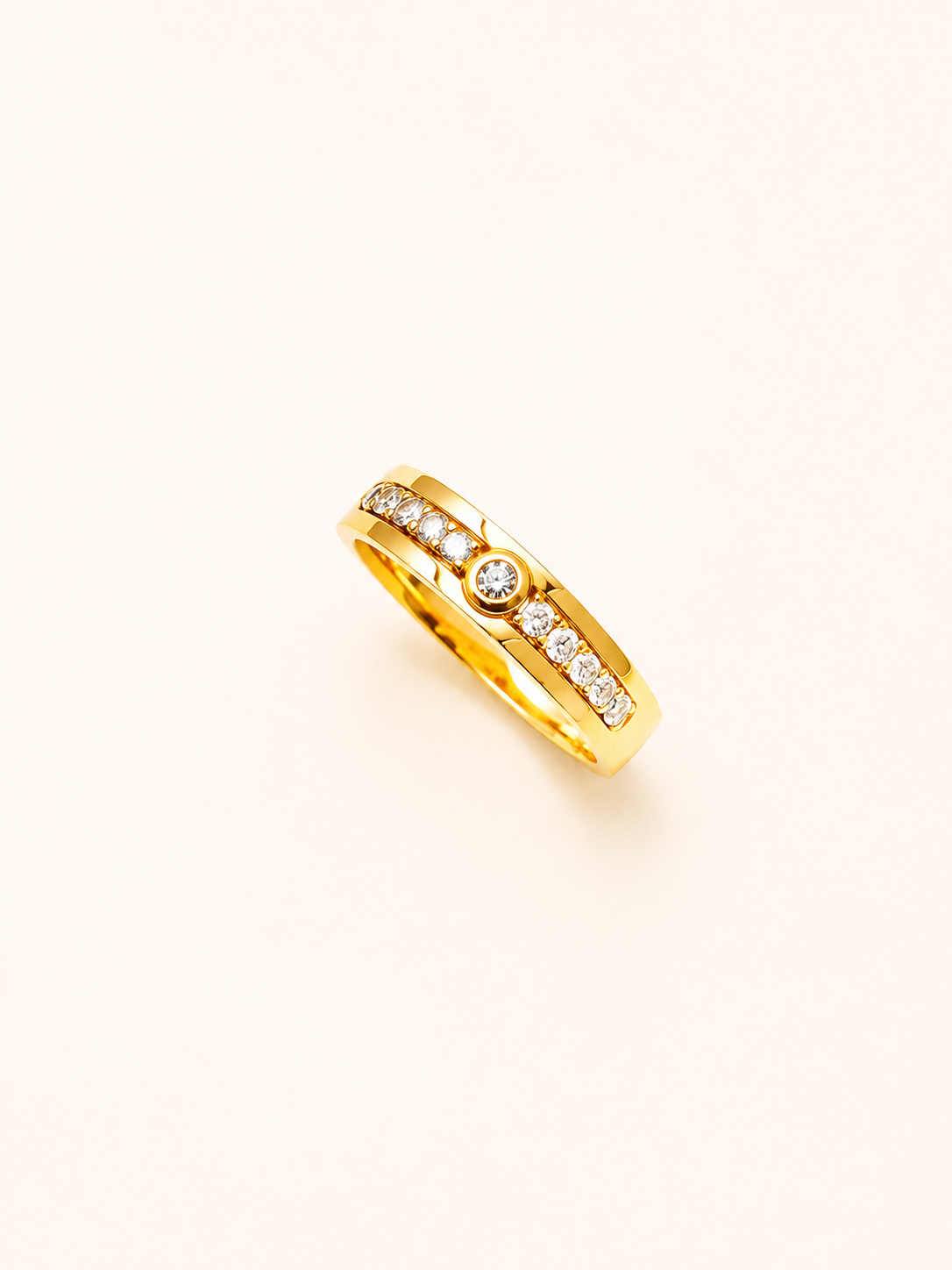 Crystal Band Ring