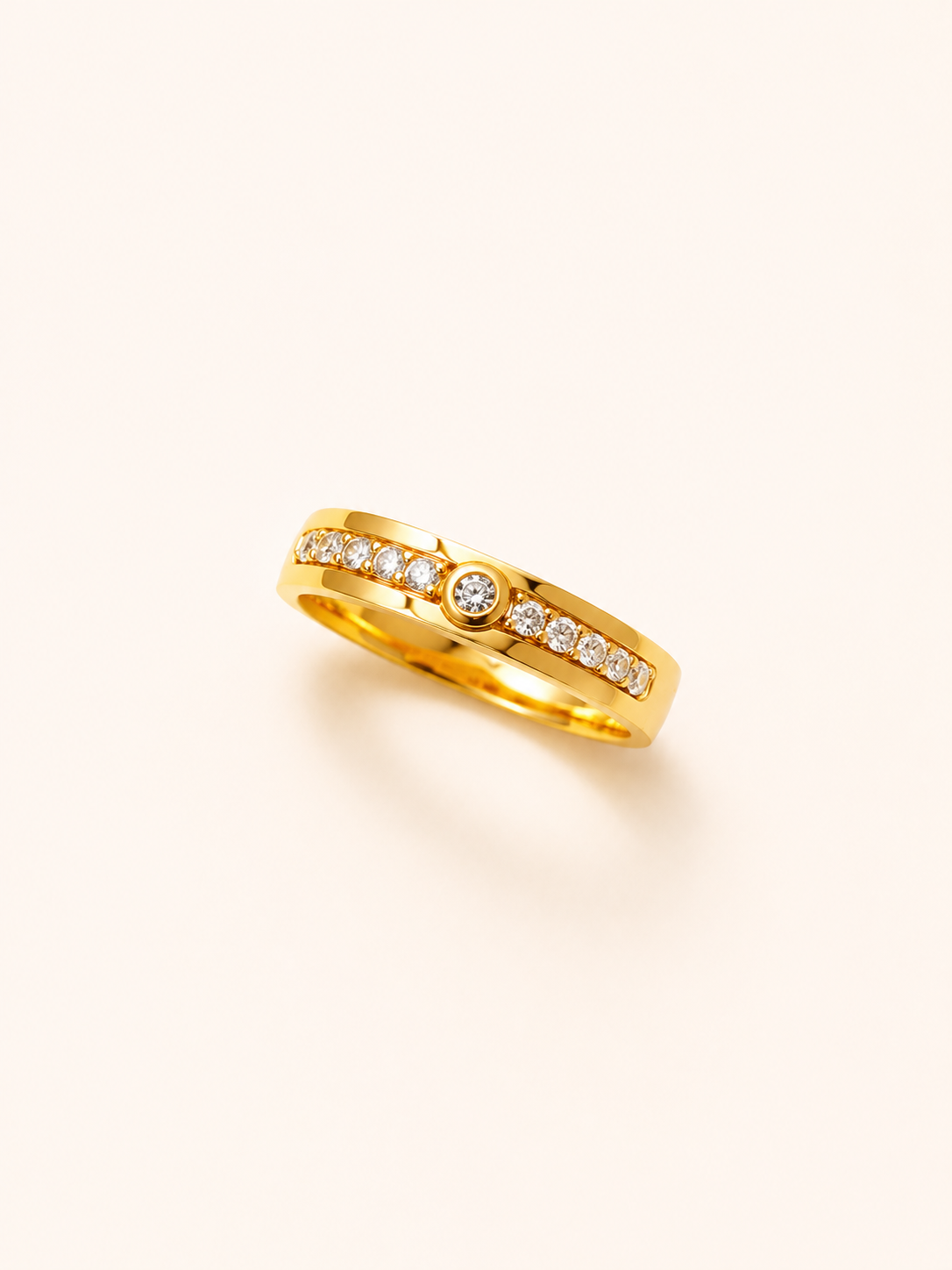 Crystal Band Ring