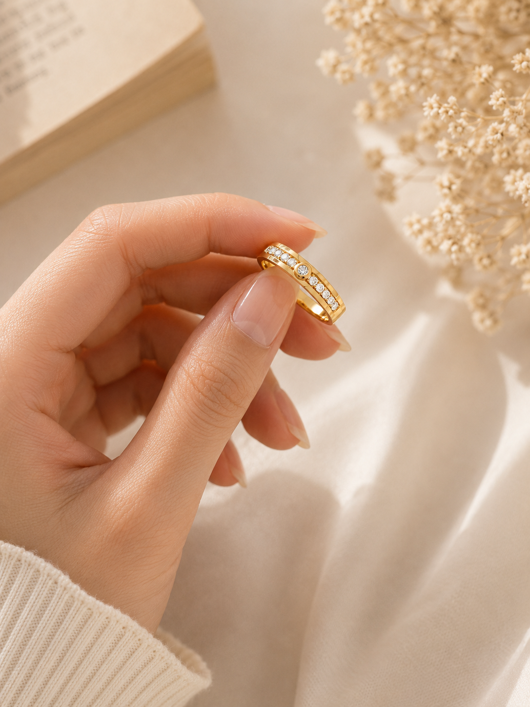 Crystal Band Ring