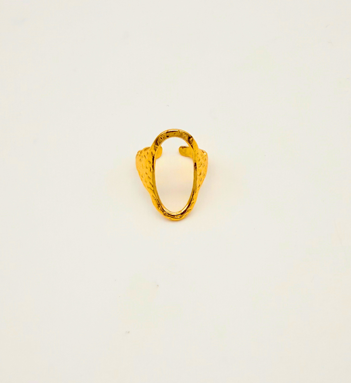 Textured Open Finger Ring