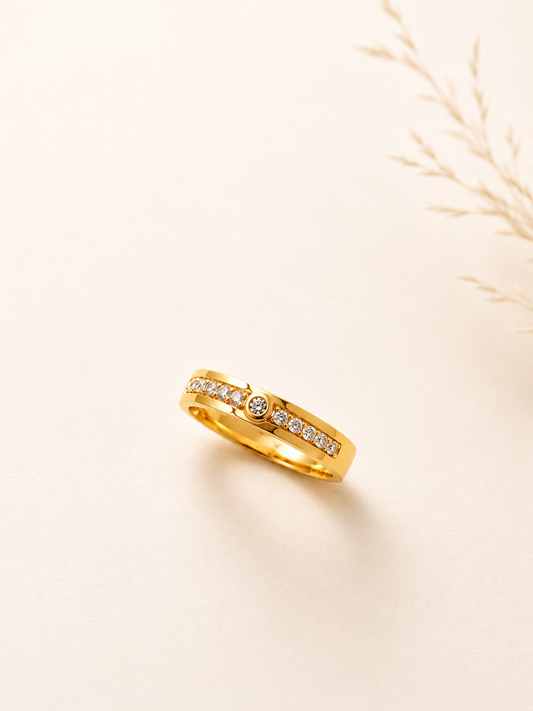 Crystal Band Ring